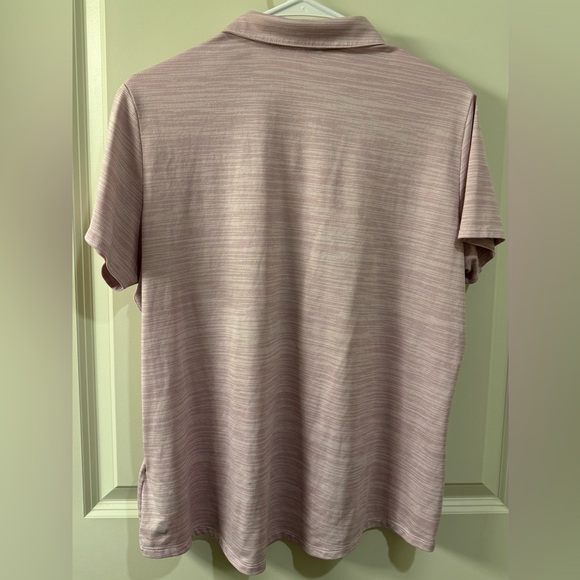 Women’s Adidas Space-Dyed Polo Golf Shirt matching skort in seperate listing - Picture 3 of 3